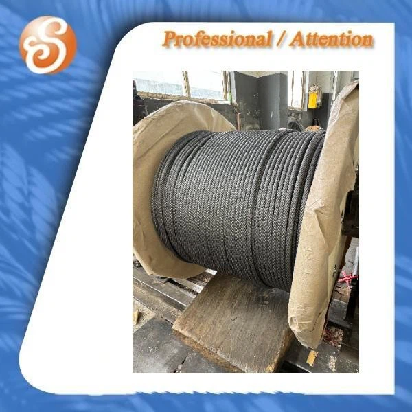 Non-rotating Heavy Duty Galvanized Rope 305m Steel Wire Lifting Cable