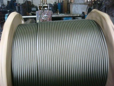 亜鉛メッキ鋼ワイヤーロープケーブル 6X19+IWS