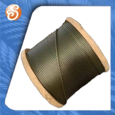 8x26ws+FC 亜鉛メッキ鋼ワイヤーロープ