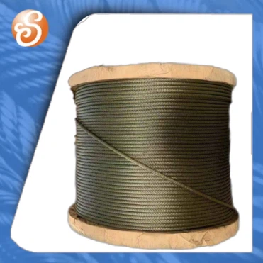 8x26ws+IWRC 亜鉛メッキ鋼ワイヤーロープ